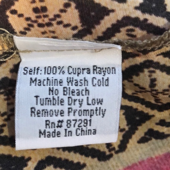 Johnny Was Multi pattern washable wide leg pants - Picture 9 of 9